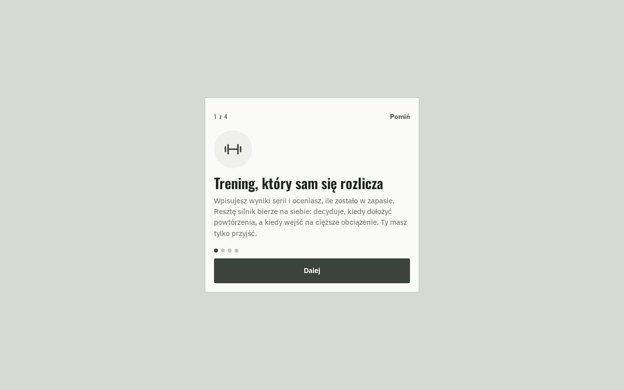 Preview of Gym Training Tracker
