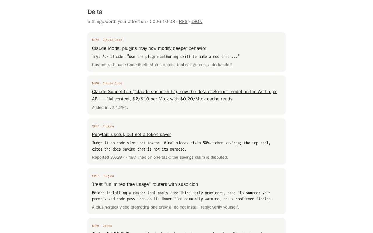 Preview of Delta