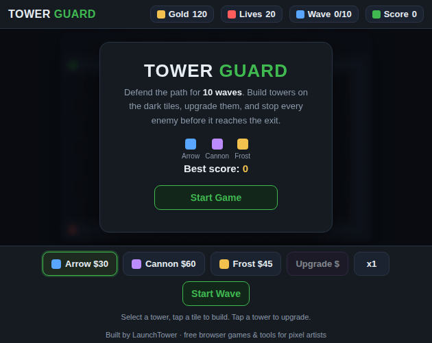 Preview of Tower Guard