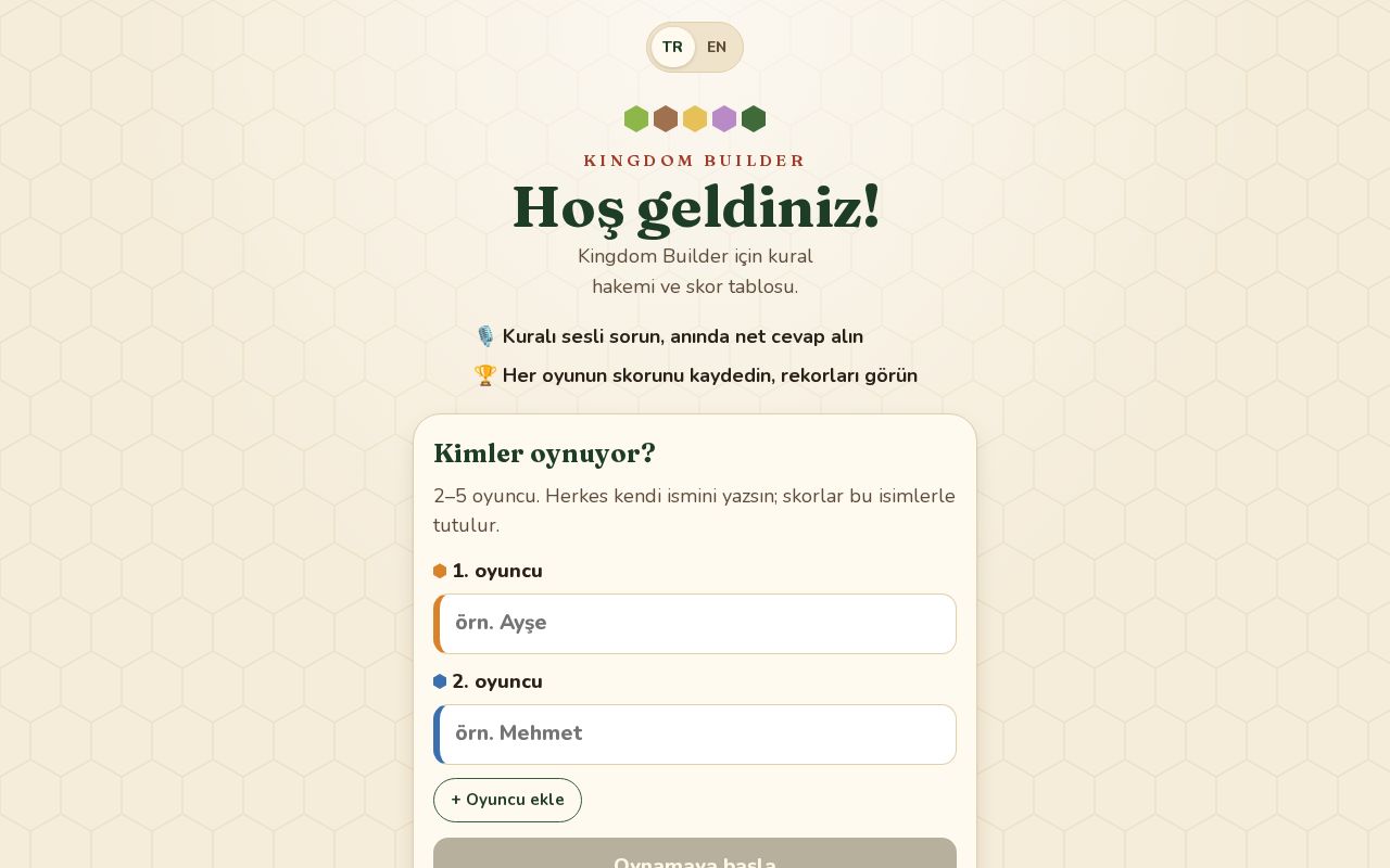 Preview of Kingdom Builder Rehber