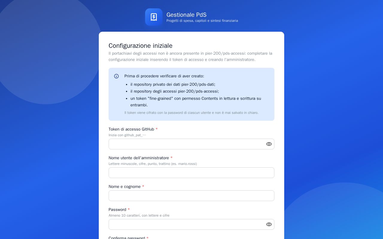 Preview of GestionalePdS