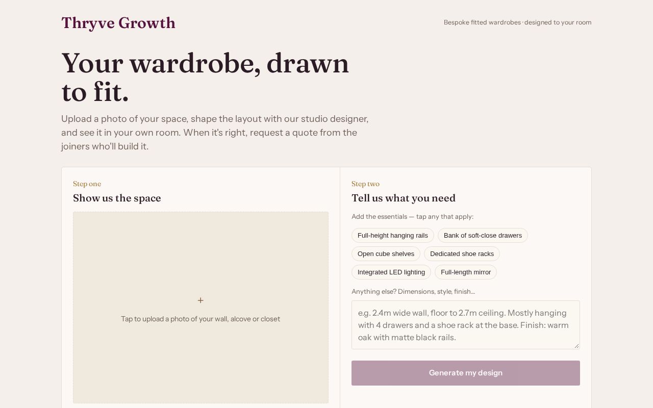 Preview of Wardrobe App
