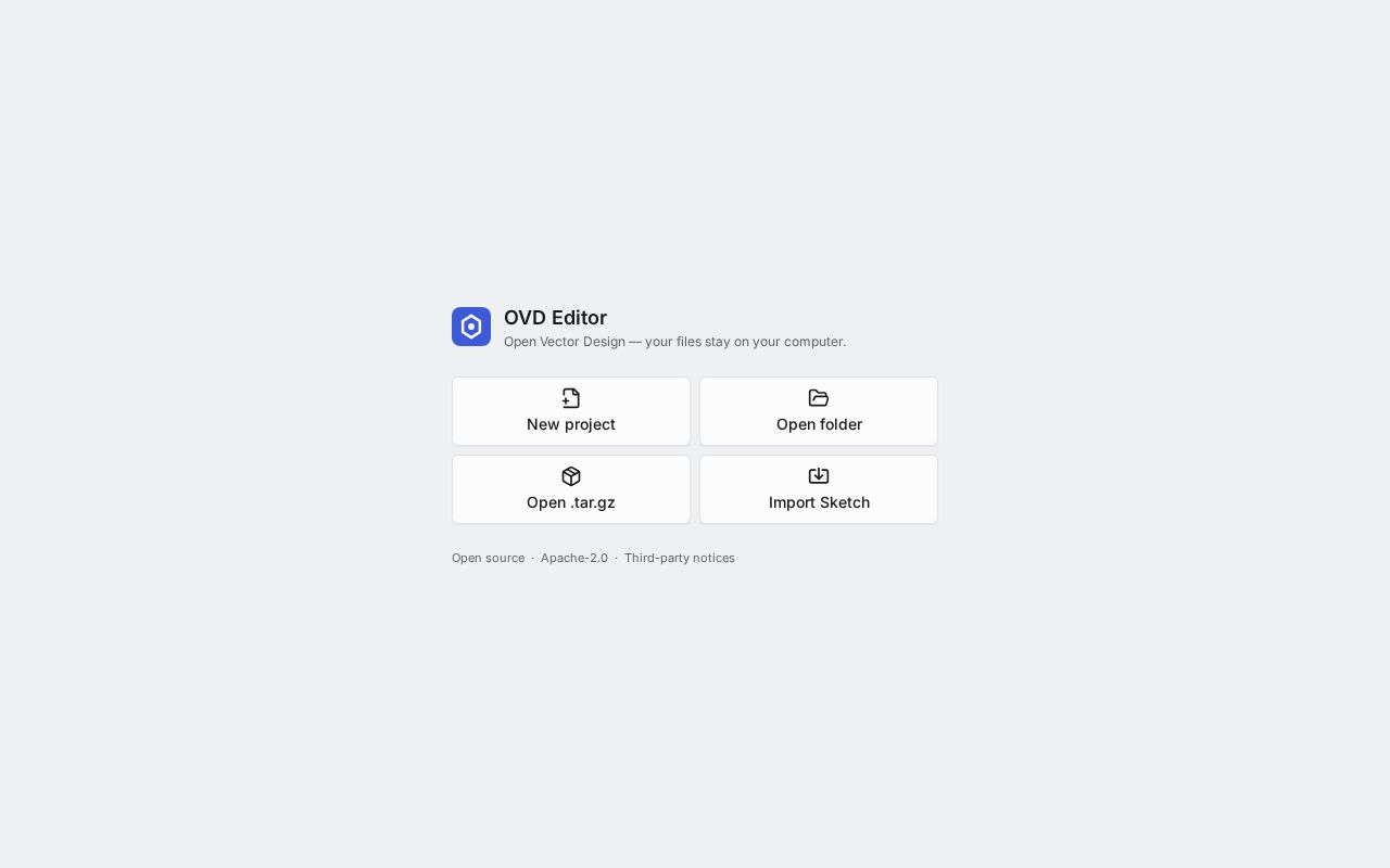 Preview of OVD Editor