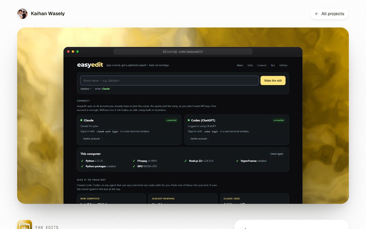 Preview of Easyedit
