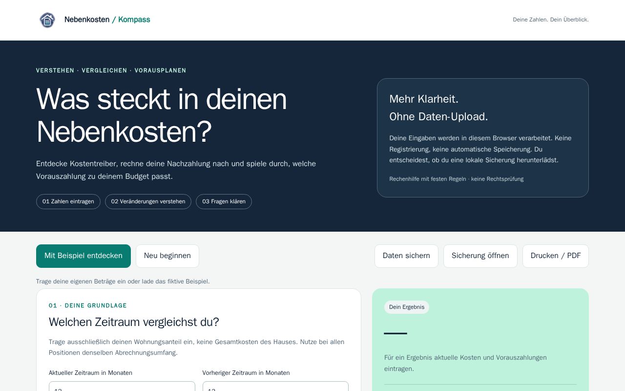 Preview of Nebenkosten-Kompass
