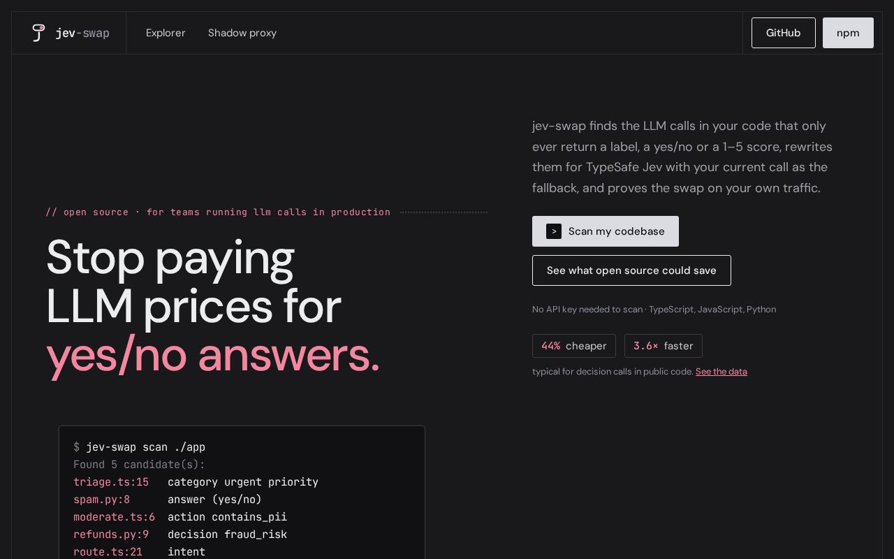 Preview of Jev Swap