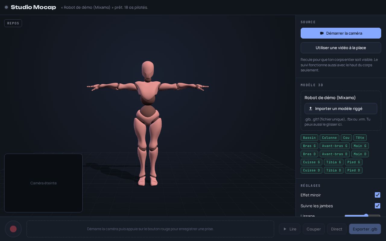 Preview of Studio Mocap