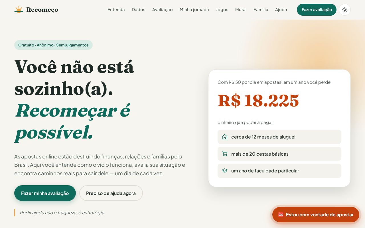 Preview of Recome O Chegadeapostas