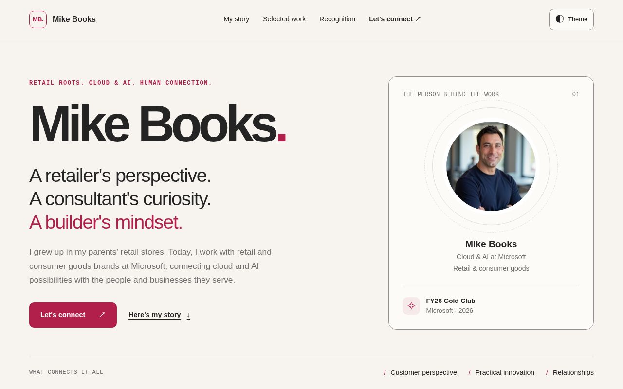 Preview of MikeBooksMSFT Github Io