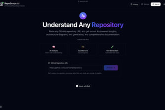 Preview of REPOSCOPE AI