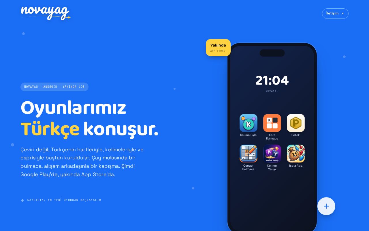 Preview of Novayag Site