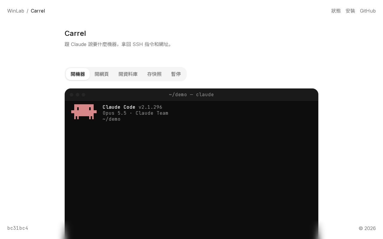 Preview of Carrel