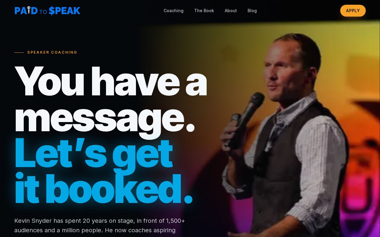 Preview of Paytospeak
