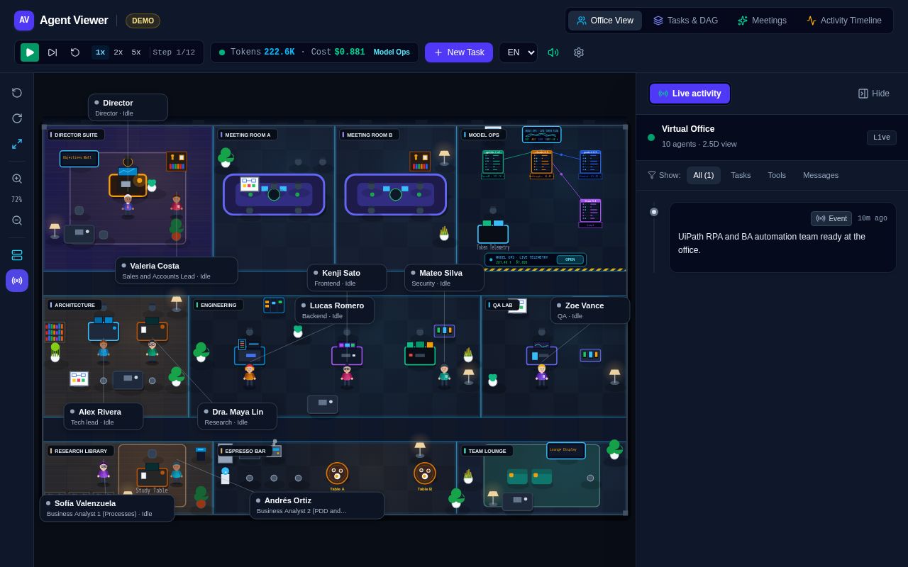 Preview of Agent Viewer