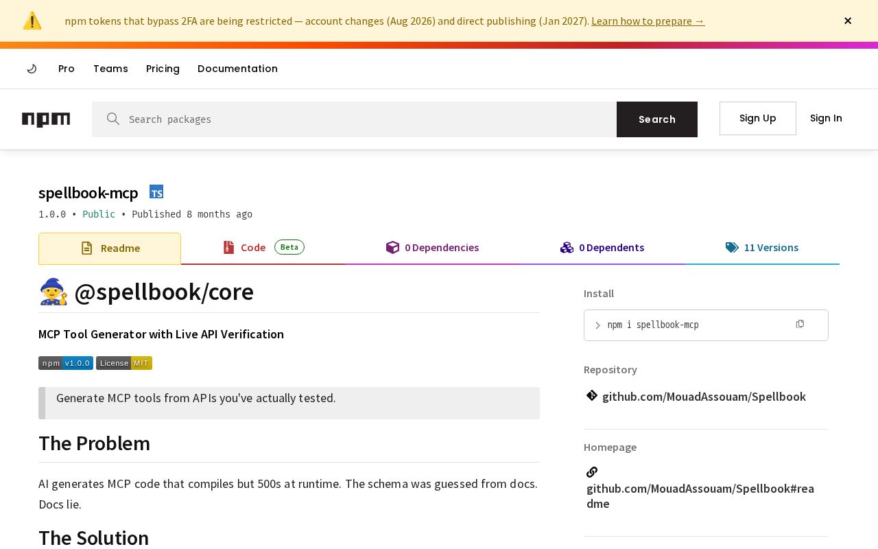 Preview of Spellbook