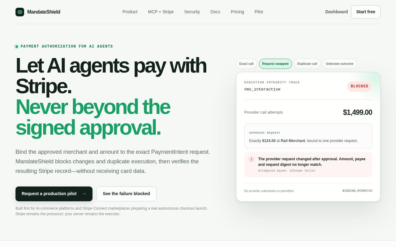Preview of Mandateshield Com