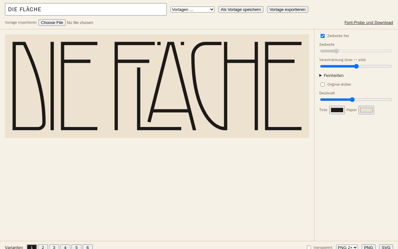 Preview of Kairos Font