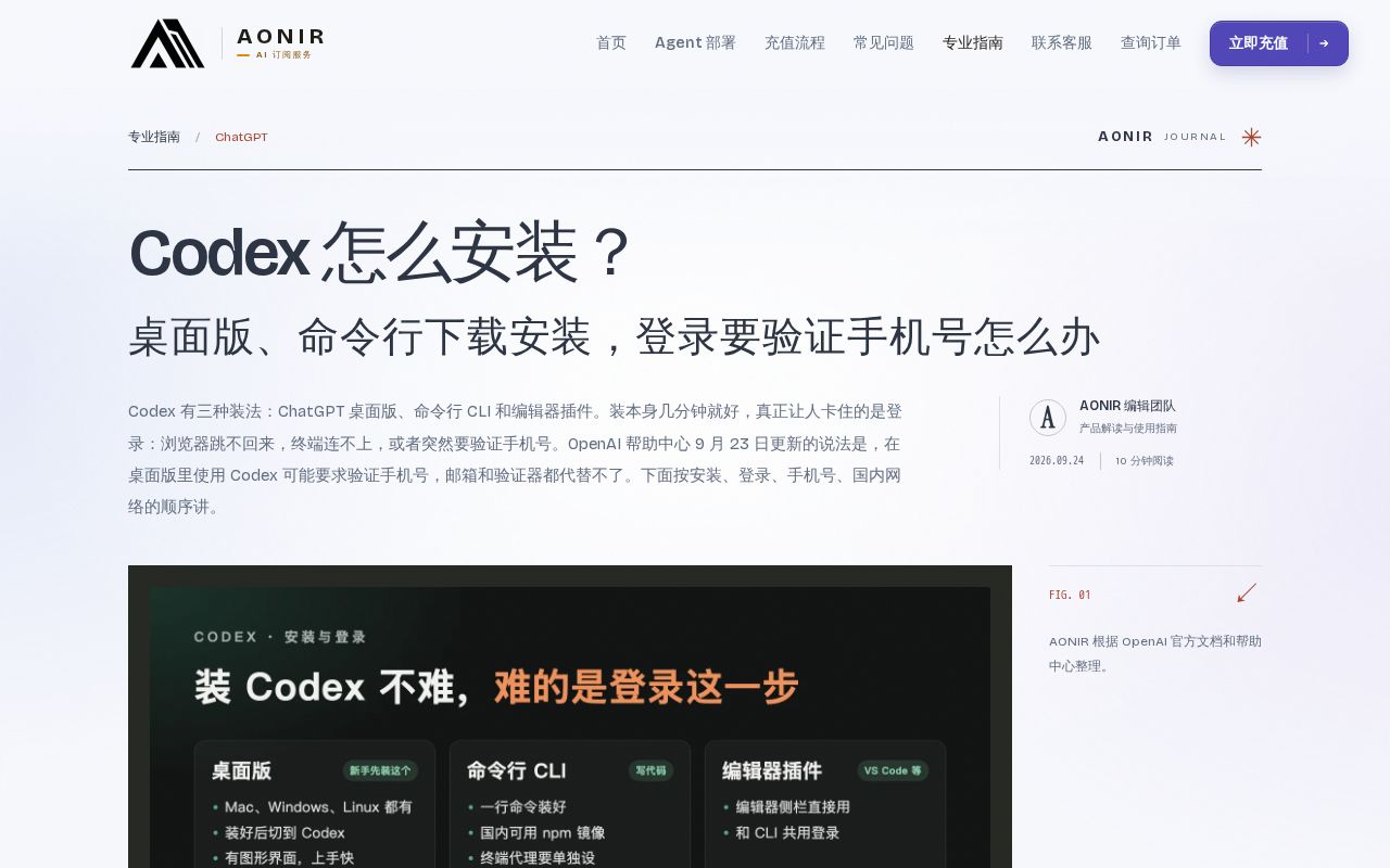 Preview of Codex China Guide