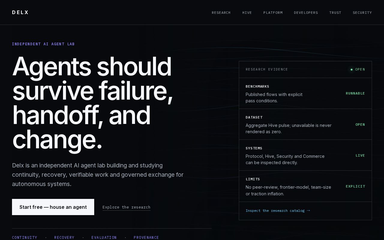 Preview of Delx Ai