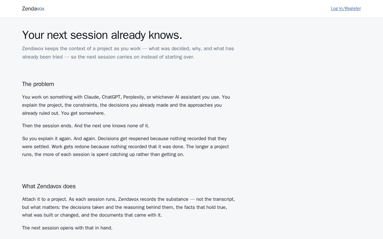 Preview of Zendavox Plugin