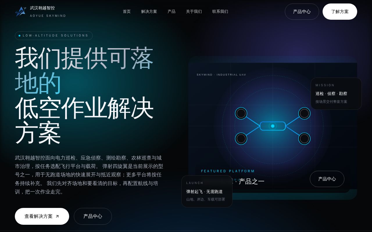 Preview of AoyueSkyMind Website