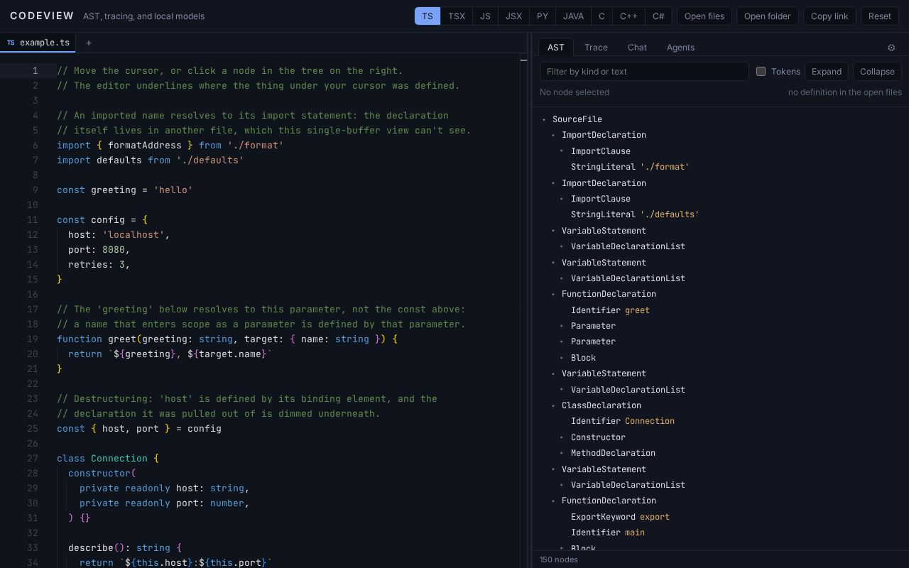 Preview of Codeview