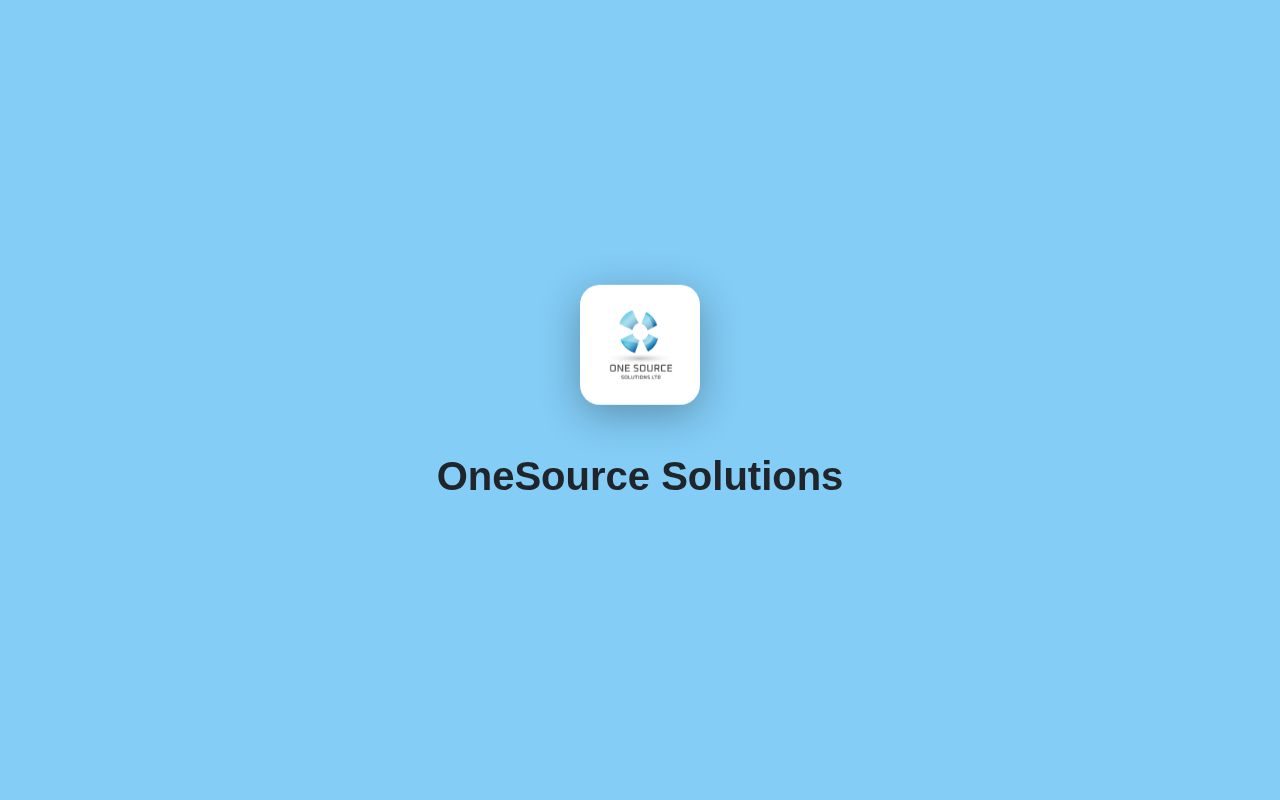 Preview of Onesource Solutions