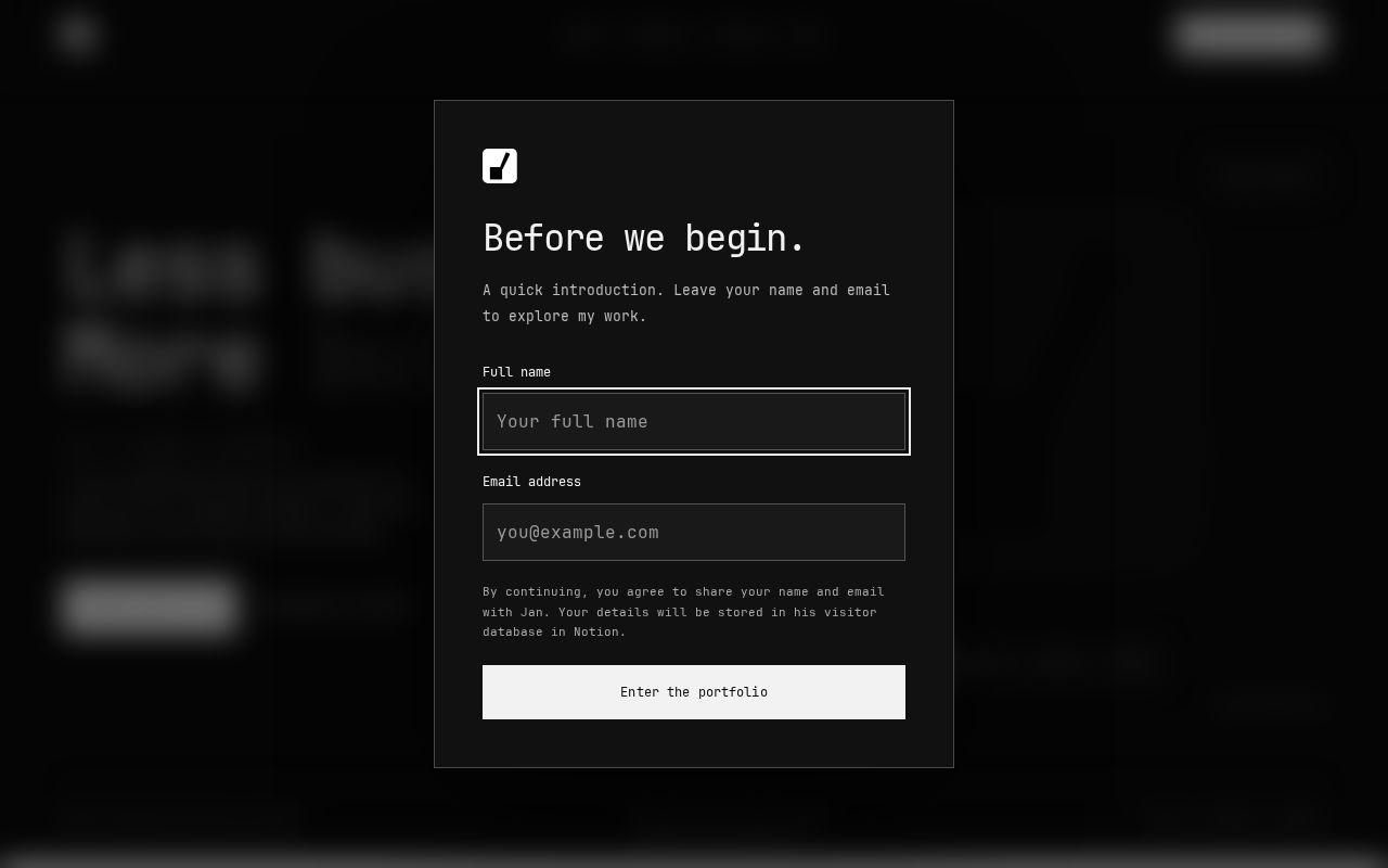 Preview of Jan Website
