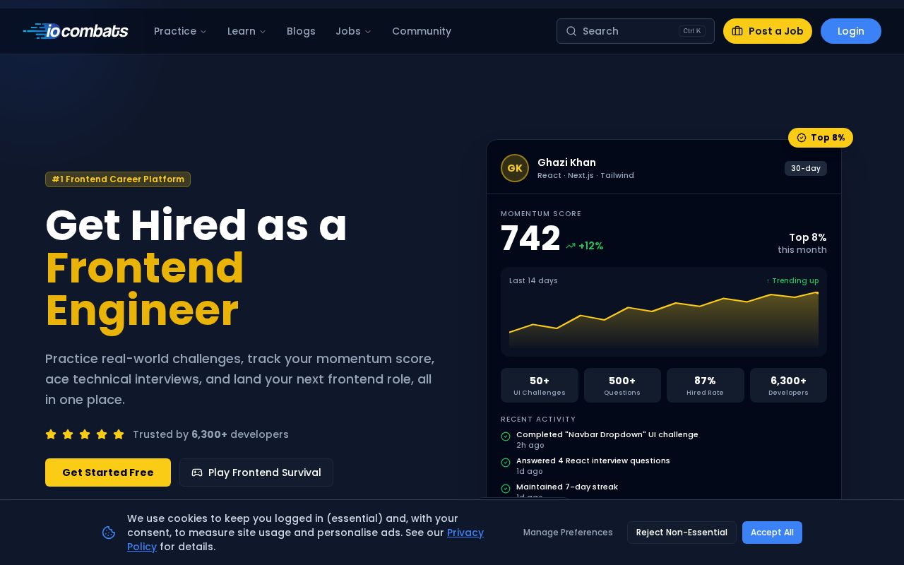Preview of Get Hired as a Frontend Engineer