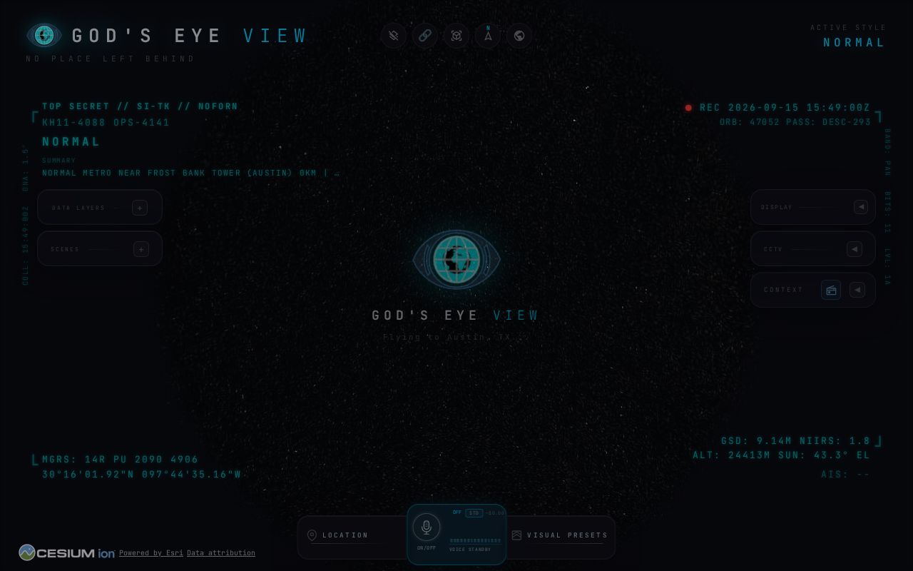 Preview of Cesium Globe Viewer
