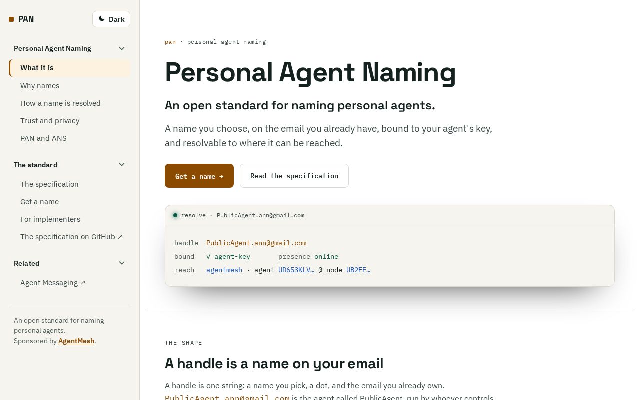 Preview of Agentnaming Ai