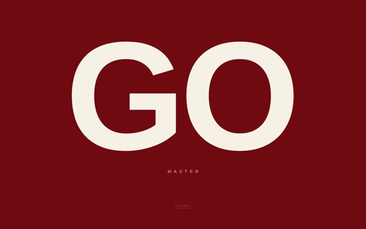 Preview of Go Master