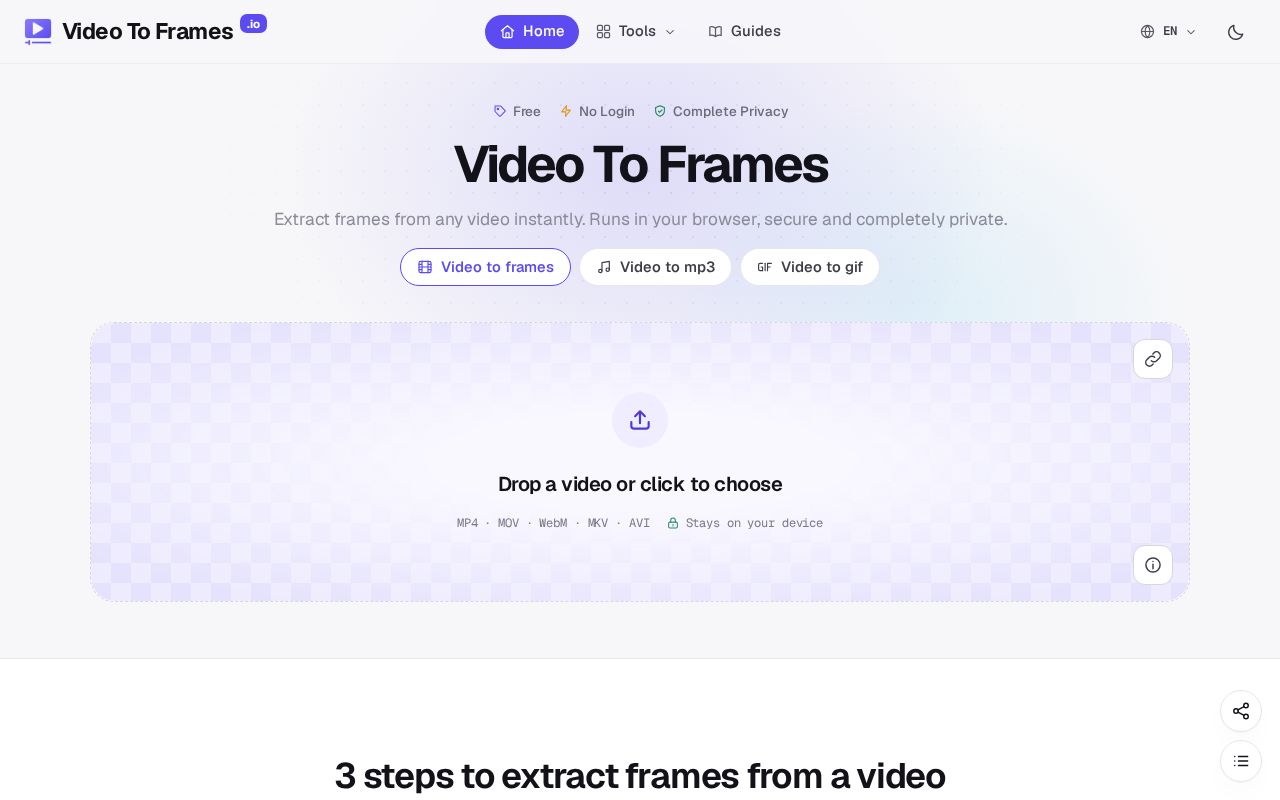 Preview of Videotoframes