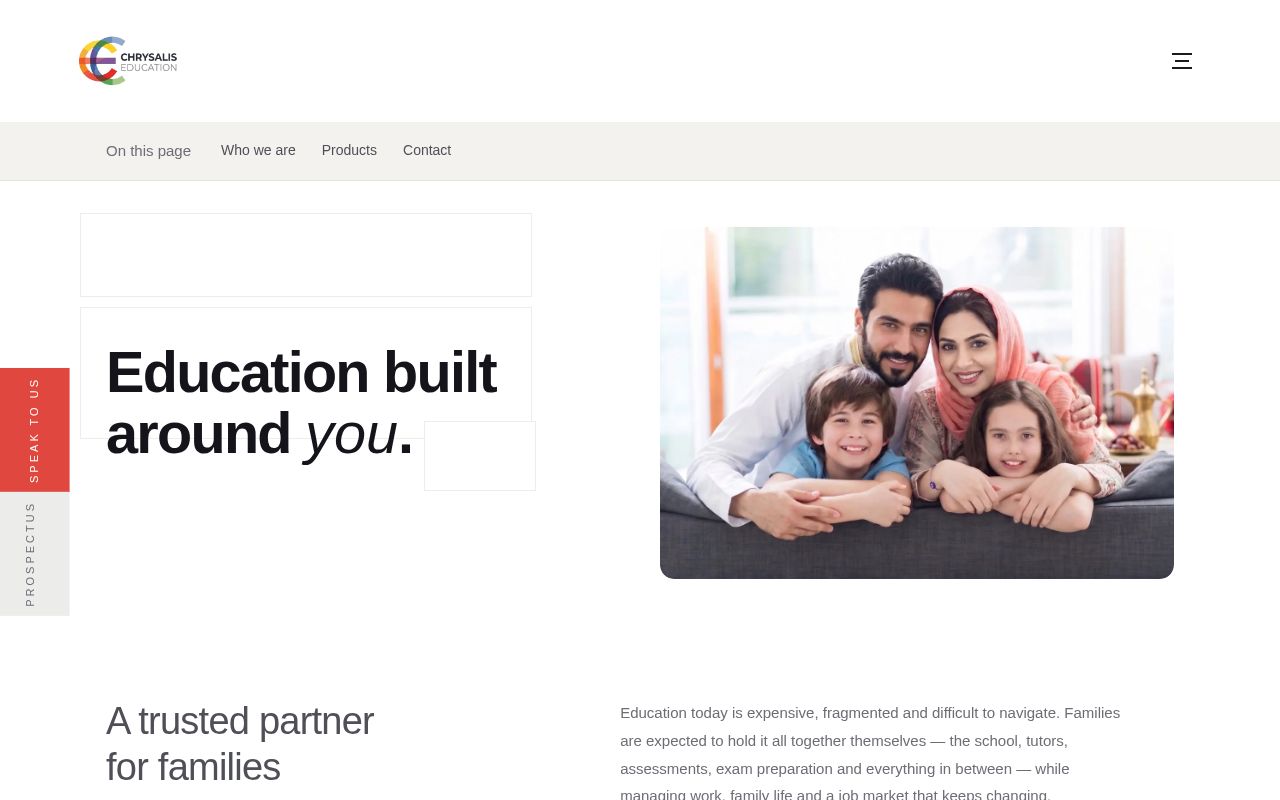 Preview of Chrysalis Education