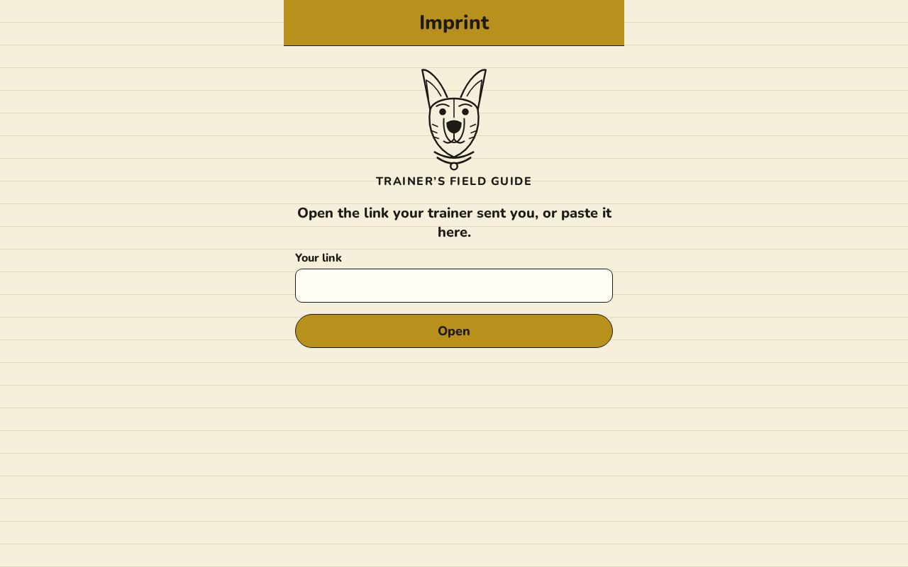 Preview of Imprint