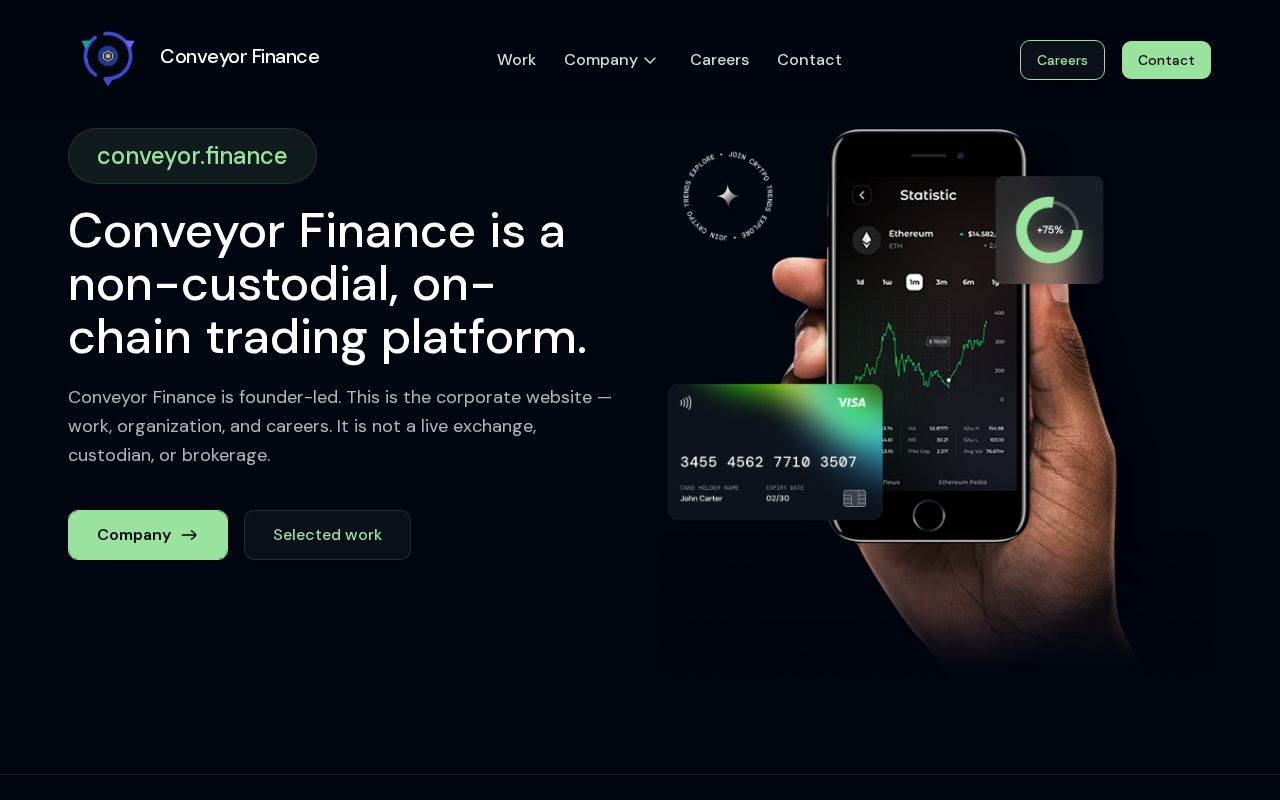 Preview of Conveyor Finance