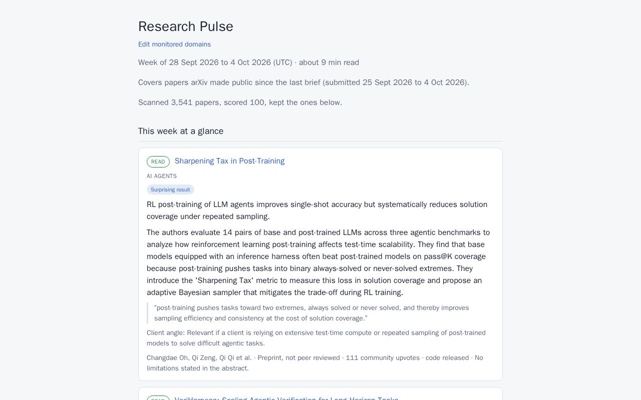 Preview of Research Pulse