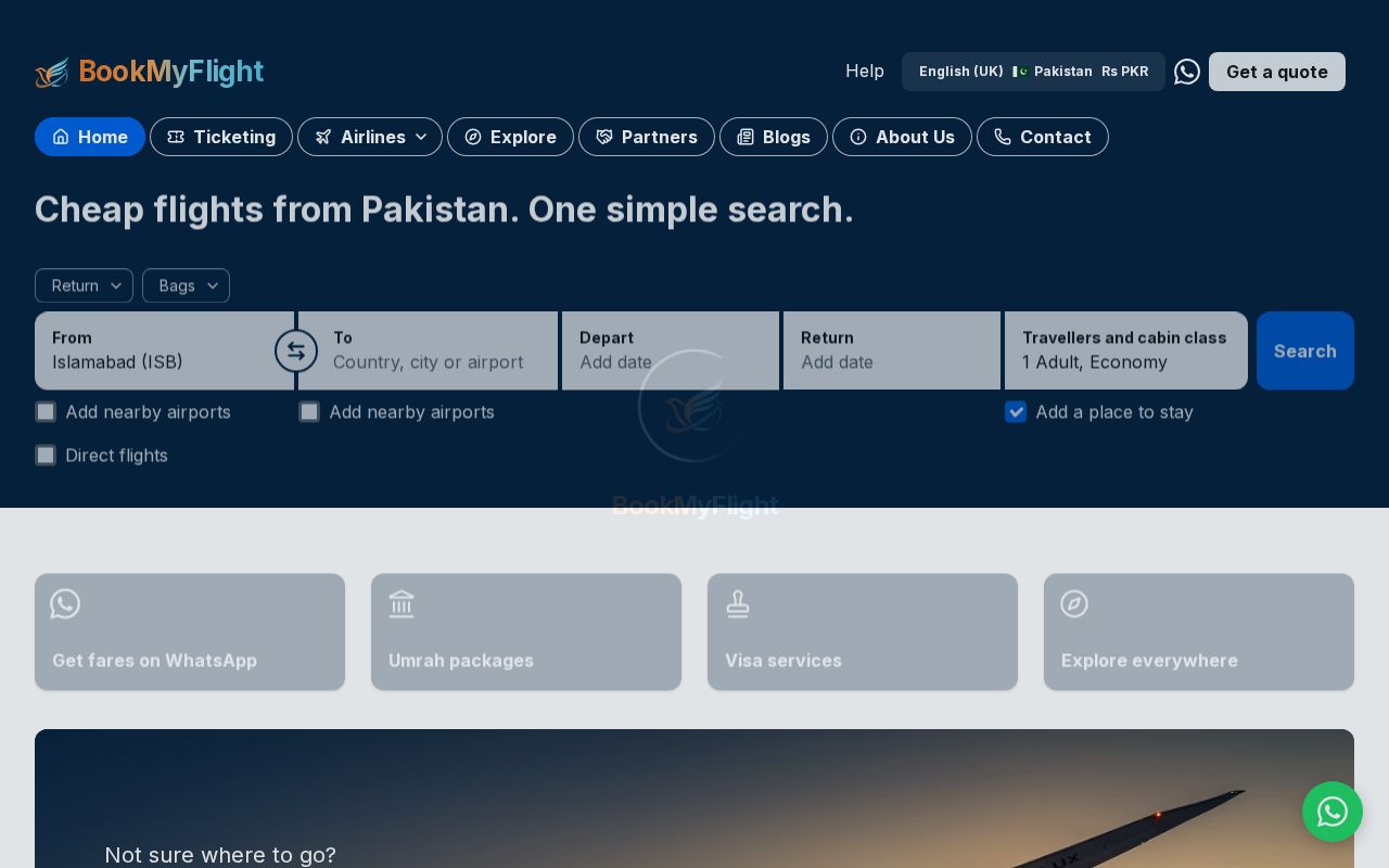 Preview of Bookmyflight