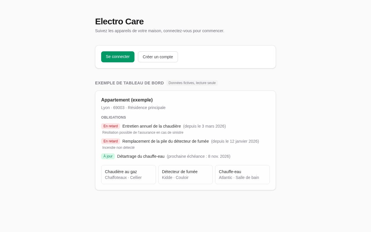 Preview of Electro Care