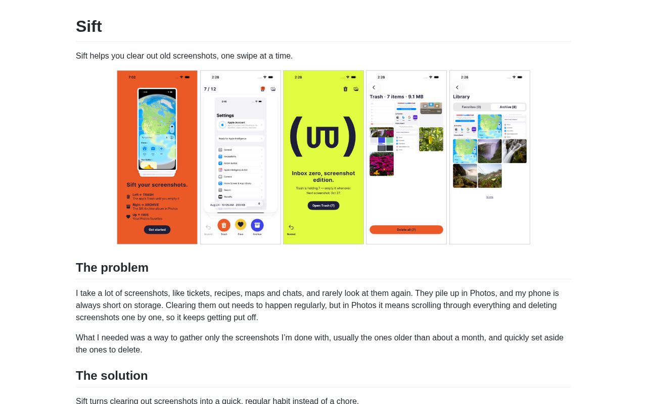 Preview of Sift