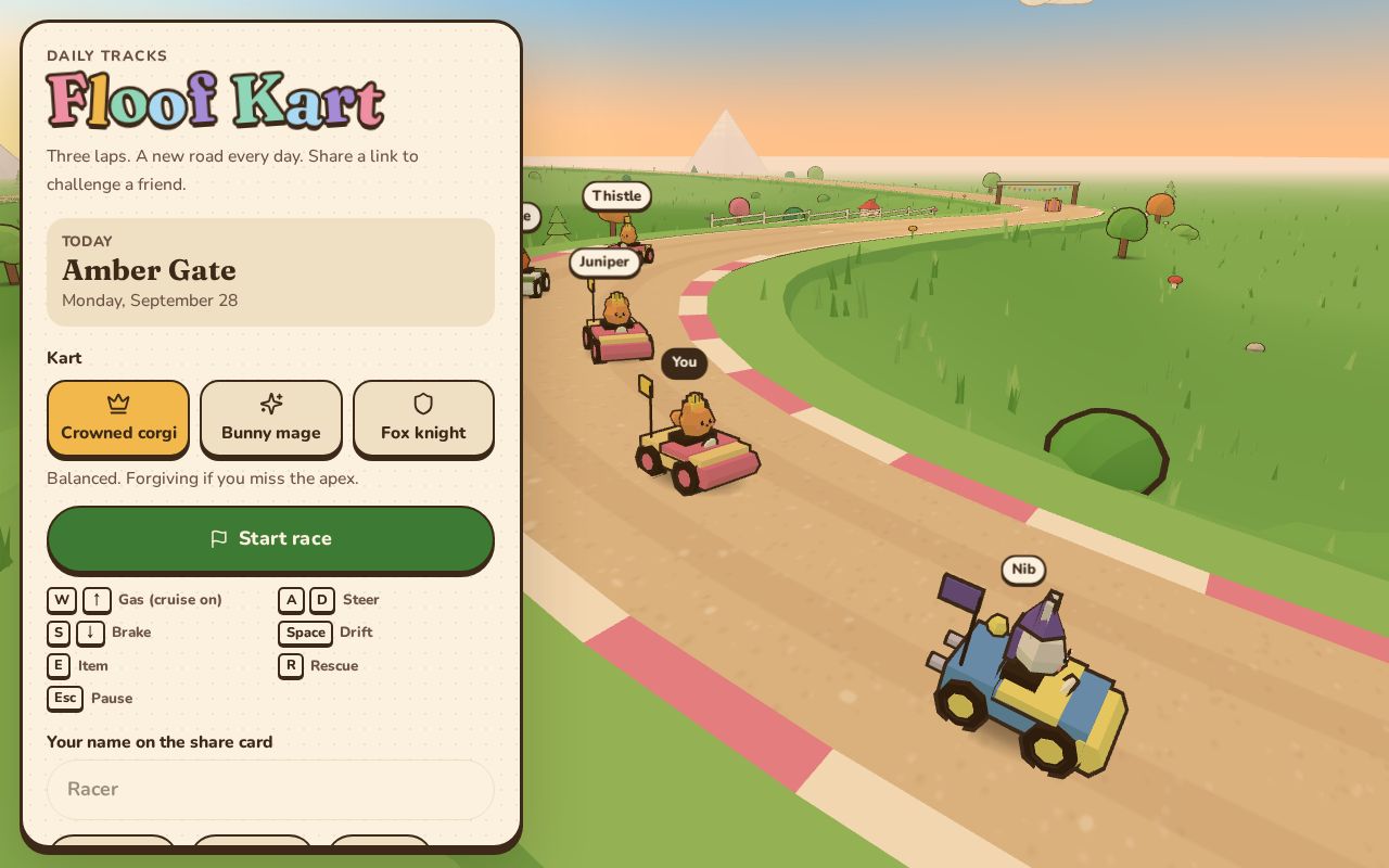 Preview of Floof Kart