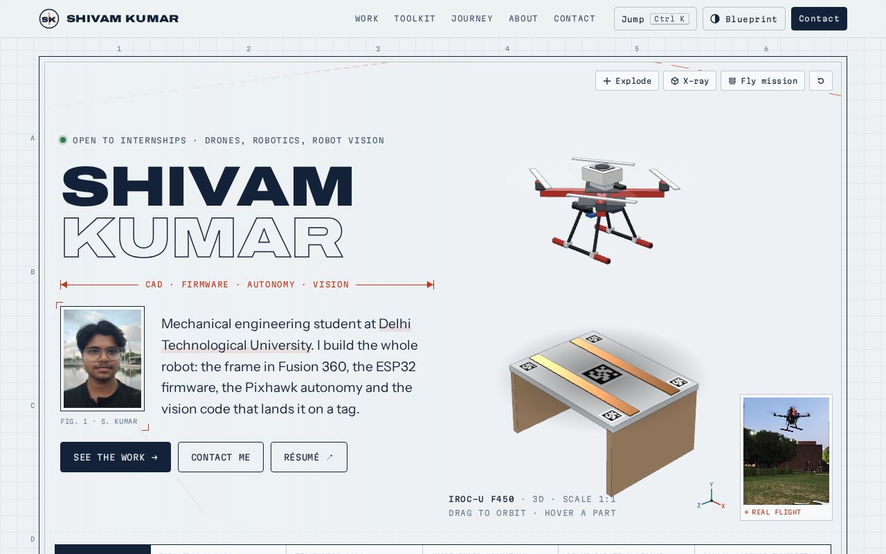 Preview of Shivamkr Robotics Github Io
