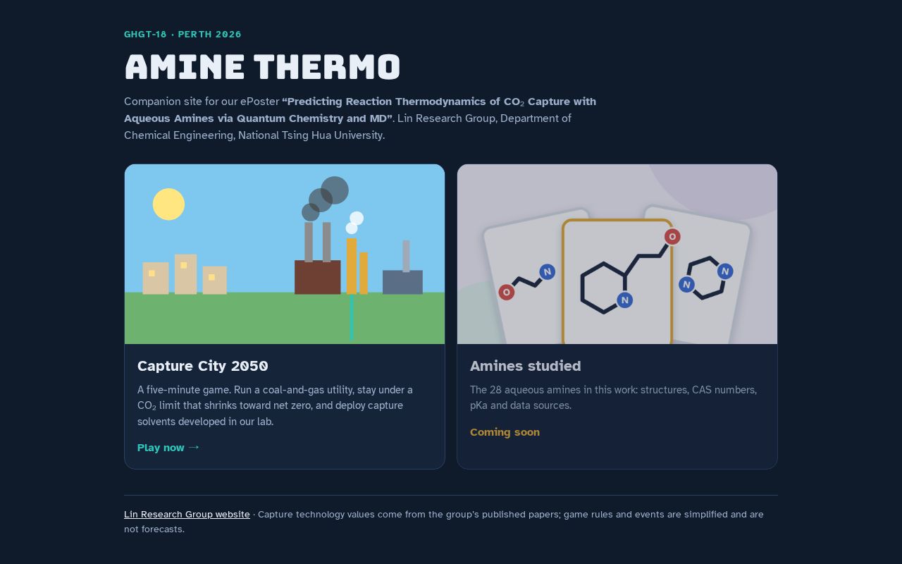 Preview of Amine Thermo