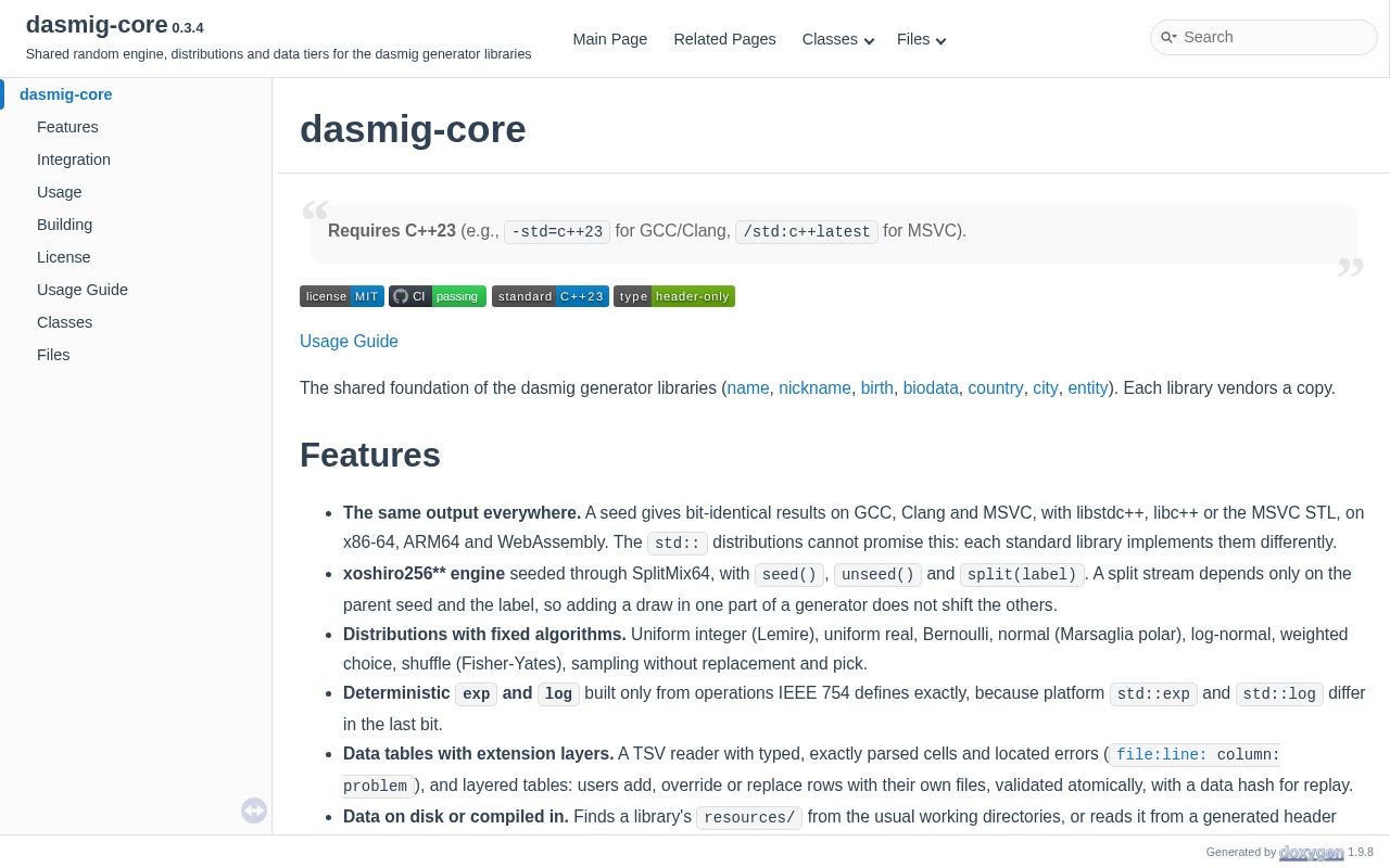 Preview of Dasmig Core