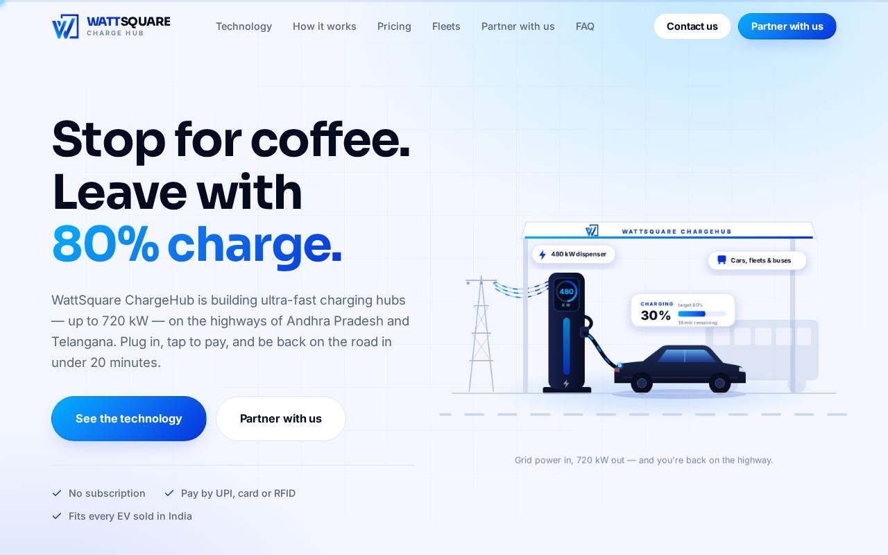 Preview of Wattsquare Chargehub