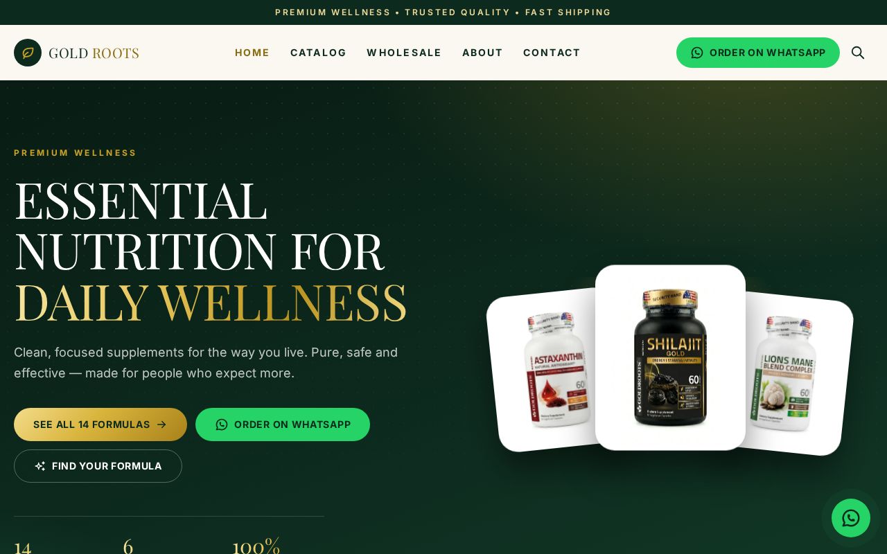 Preview of Goldroots Nutrition