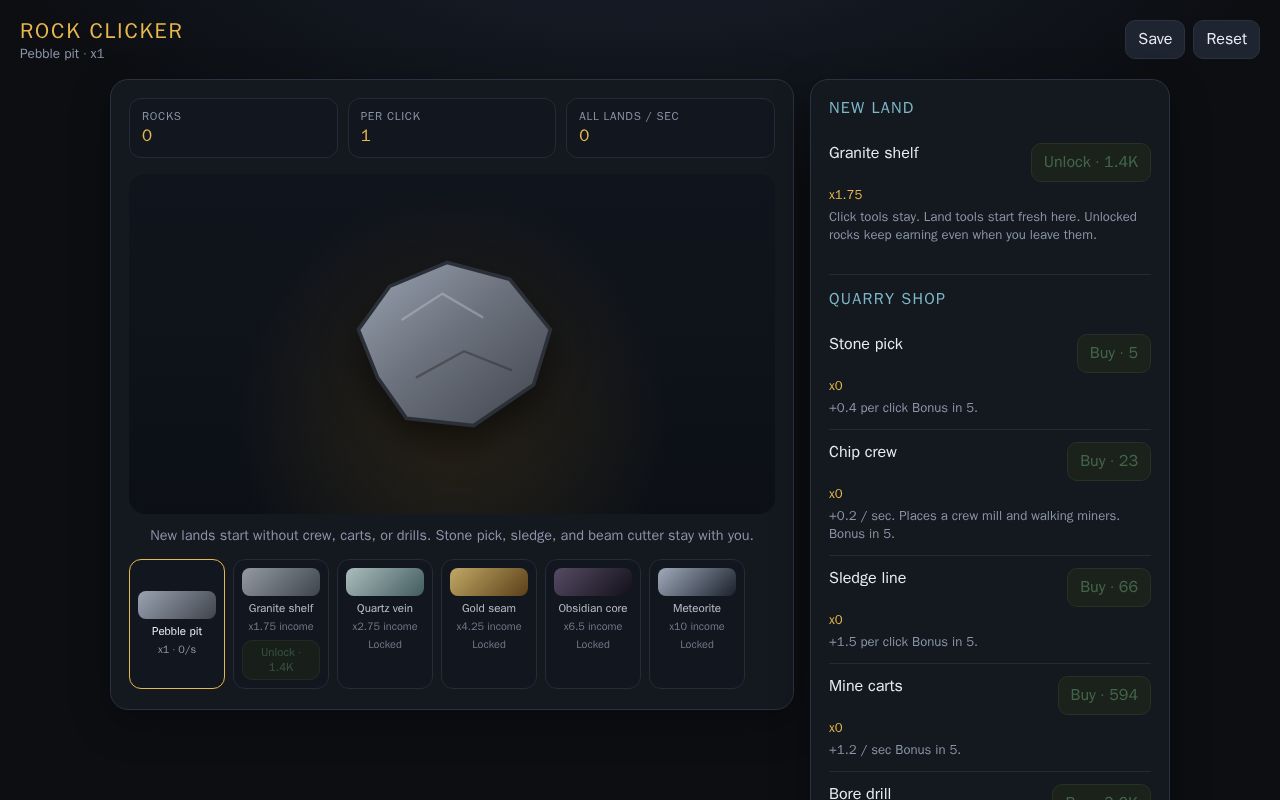 Preview of Rock Clicker