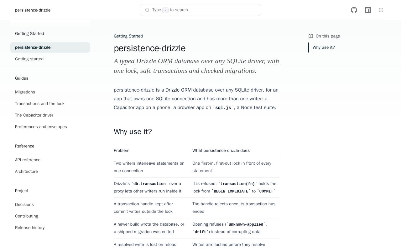 Preview of Persistence Drizzle