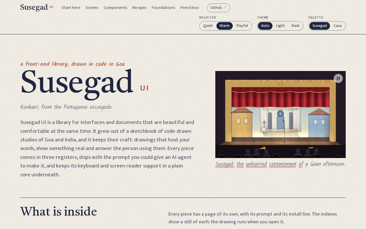 Preview of Susegad Ui