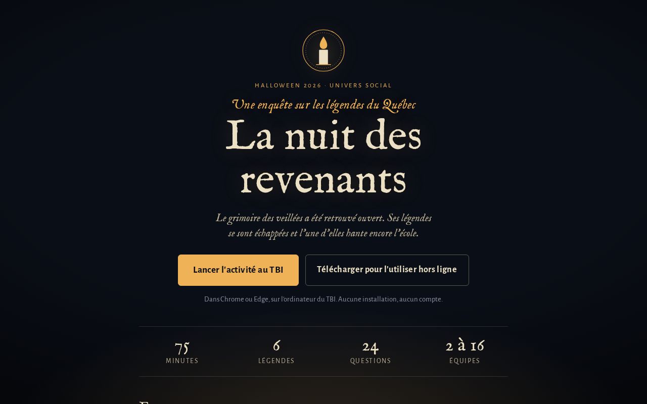 Preview of Nuit Des Revenants